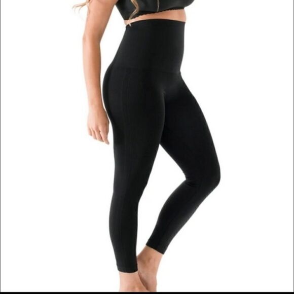Belly Bandit Black Mother Tucker Leggings - Picture 1 of 12